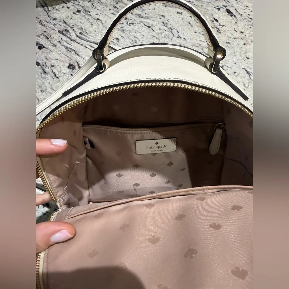 kate spade Cream Mini Backpack